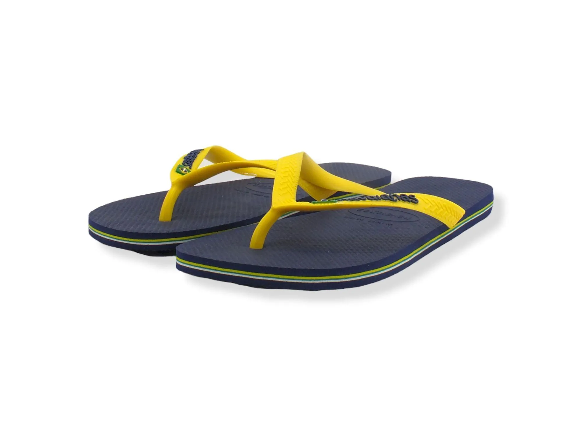 HAVAIANAS H Brasil Logo Infradito Uomo Marine Yellow 4110850