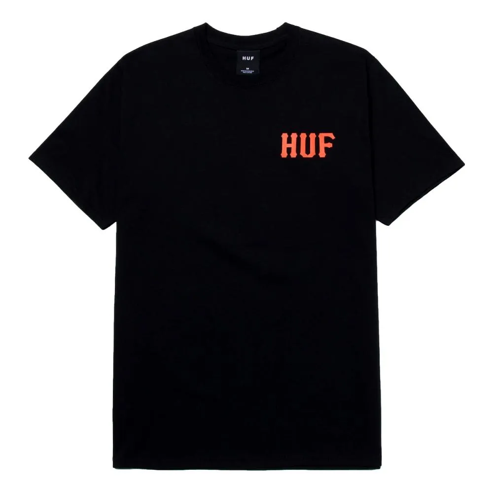 HUF GOLDEN GATE CLASSIC H S/S TEE-BLACK