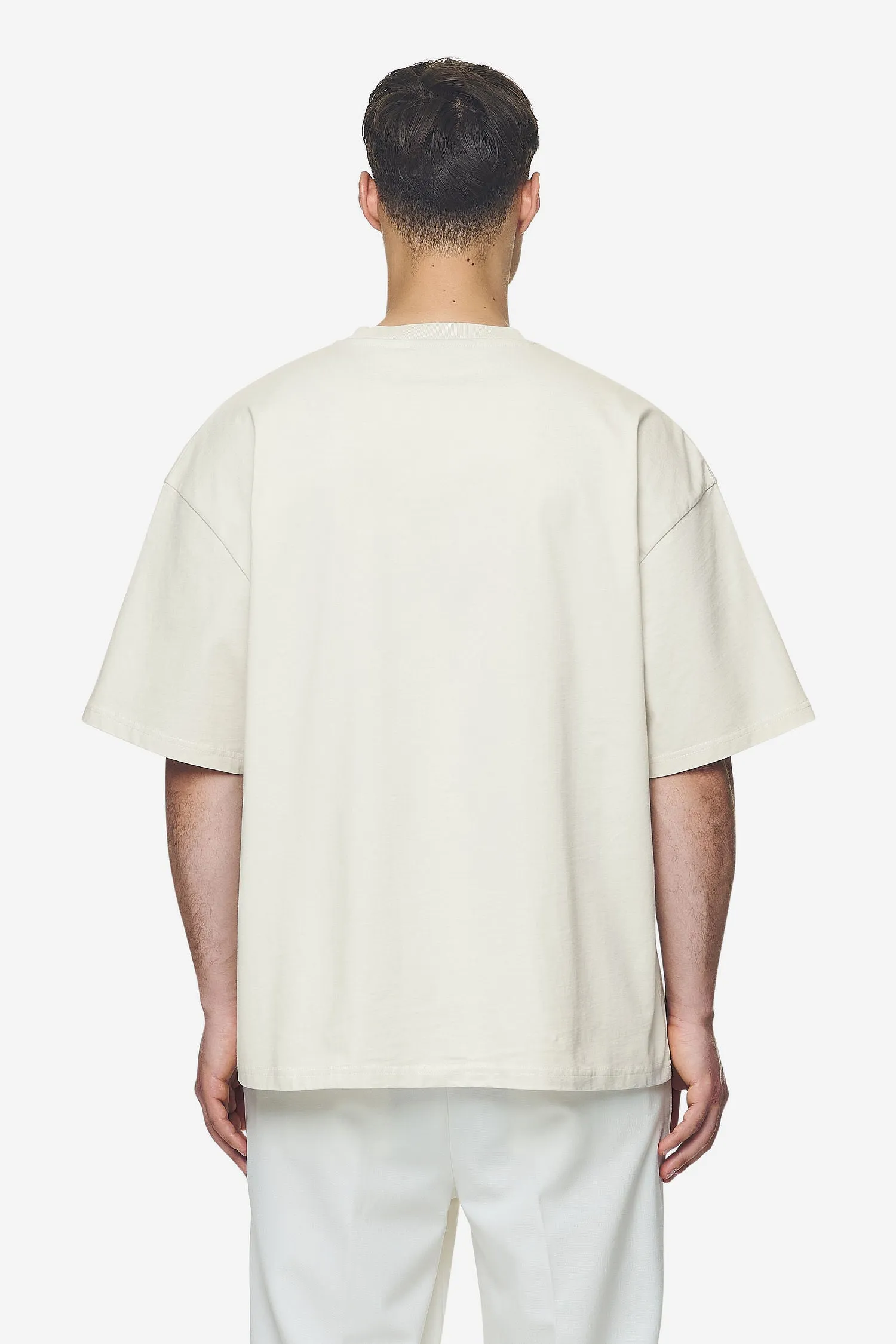 Lobos Boxy Tee Washed Salty Cream