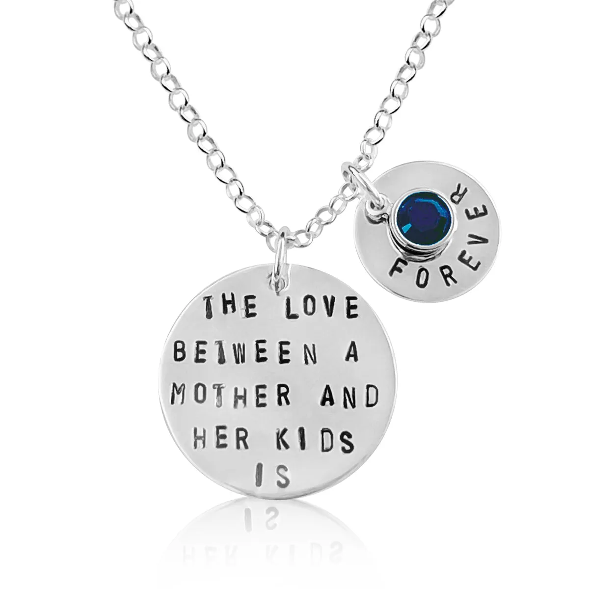 Love Between a Mother and Her Kids is Forever Necklace