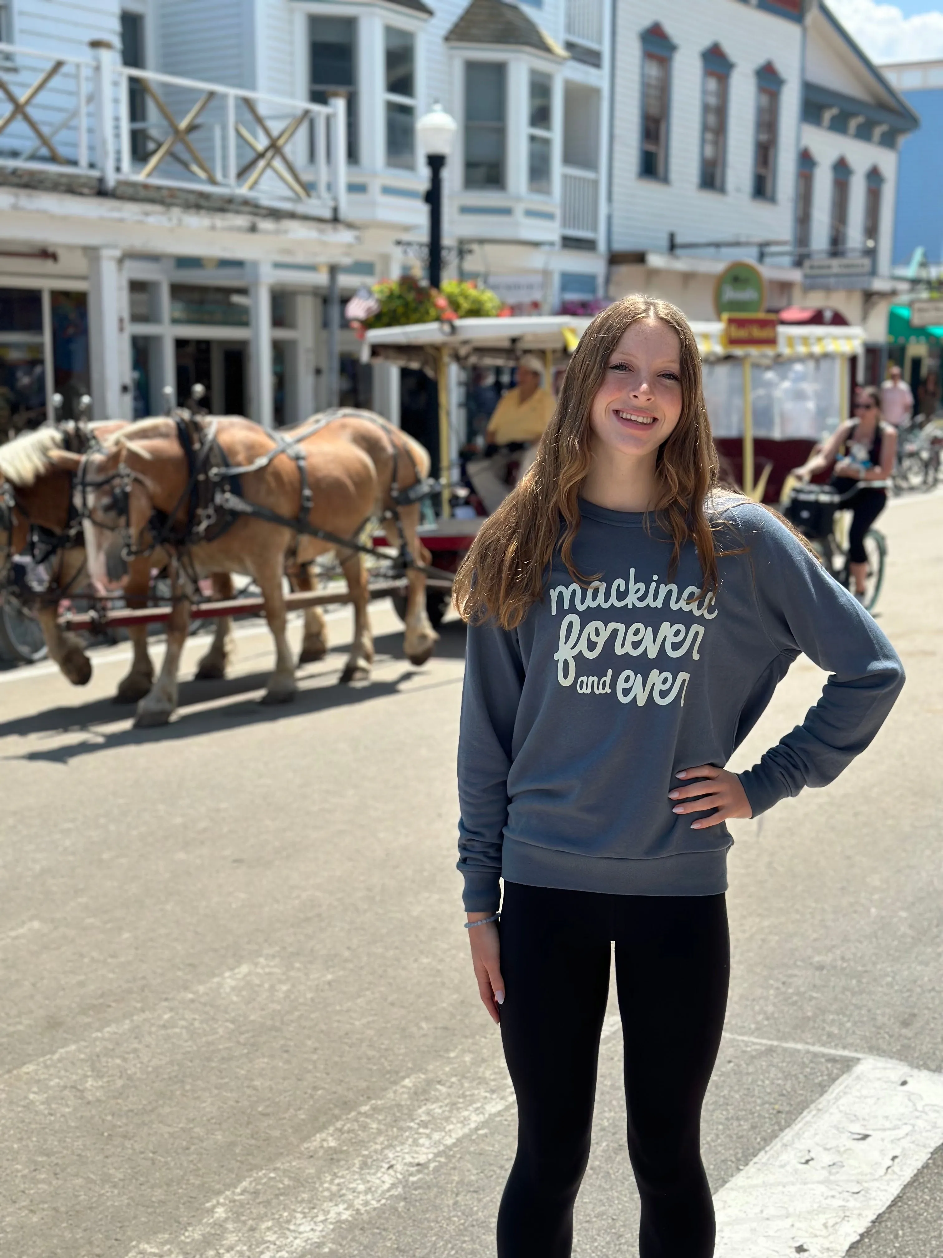 Mackinac Forever & Ever Crewneck