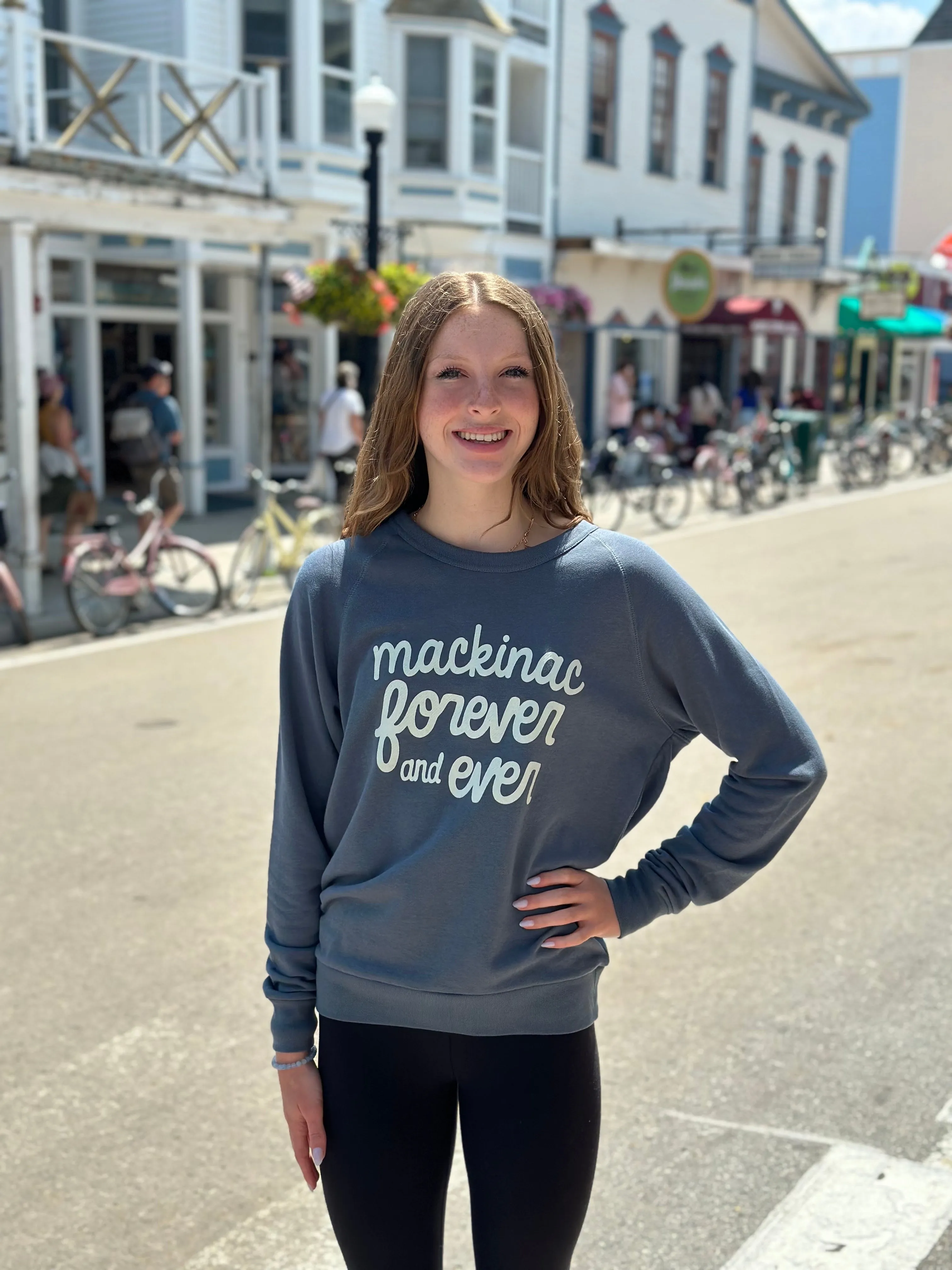 Mackinac Forever & Ever Crewneck