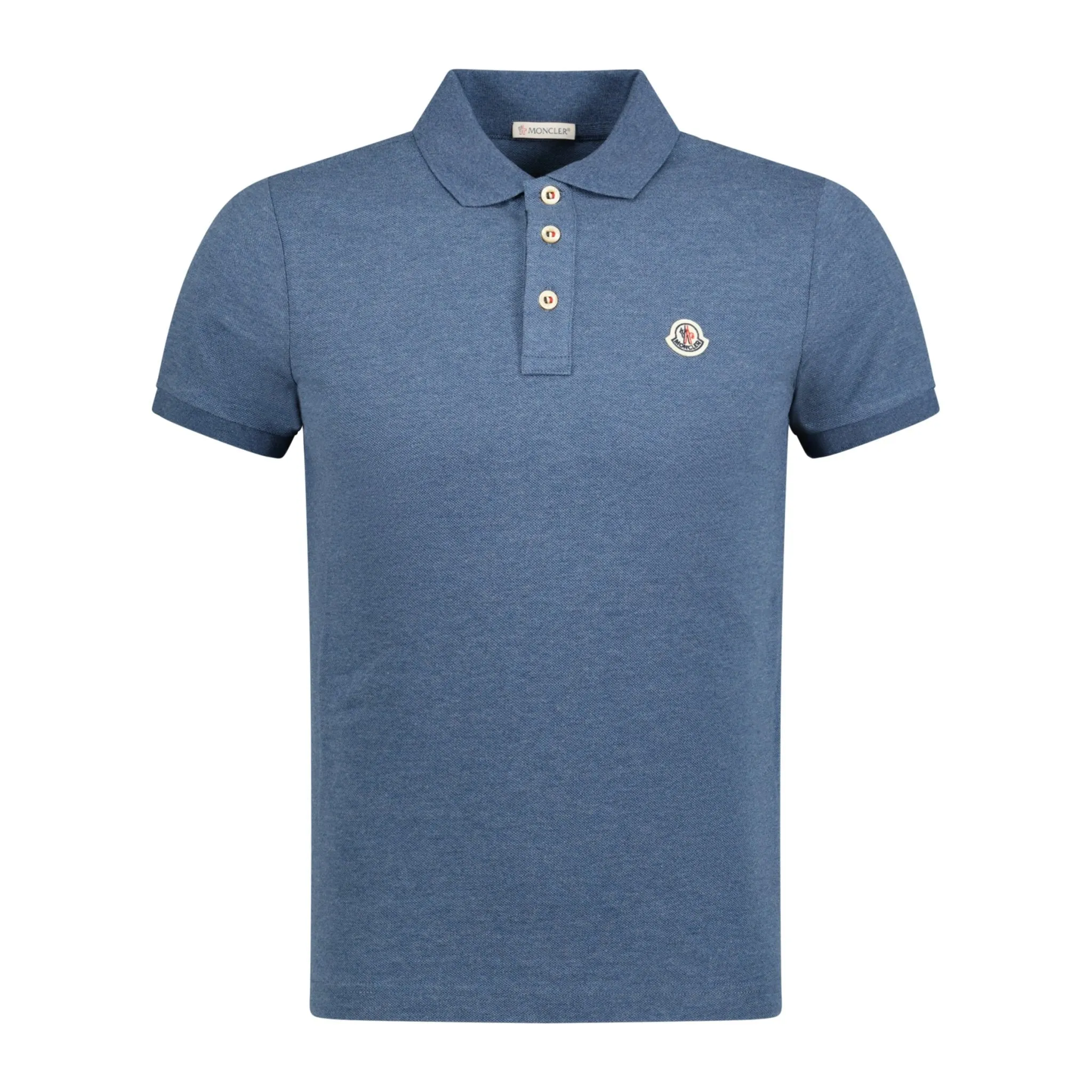 'Maglia Manica C' Polo-Shirt Blue