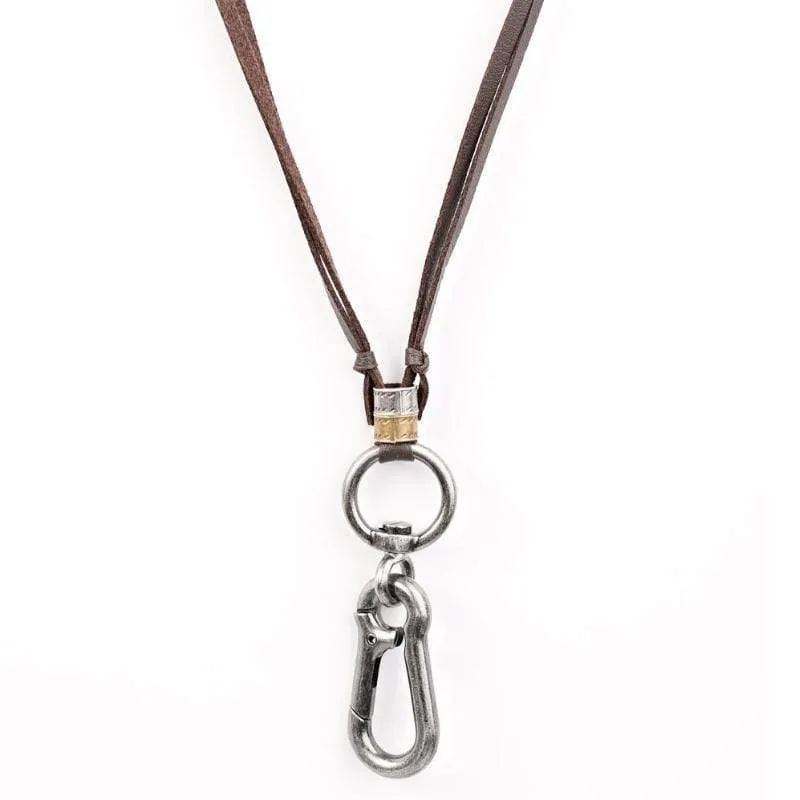 Man Oh Man Brown Urban Manyard Necklace