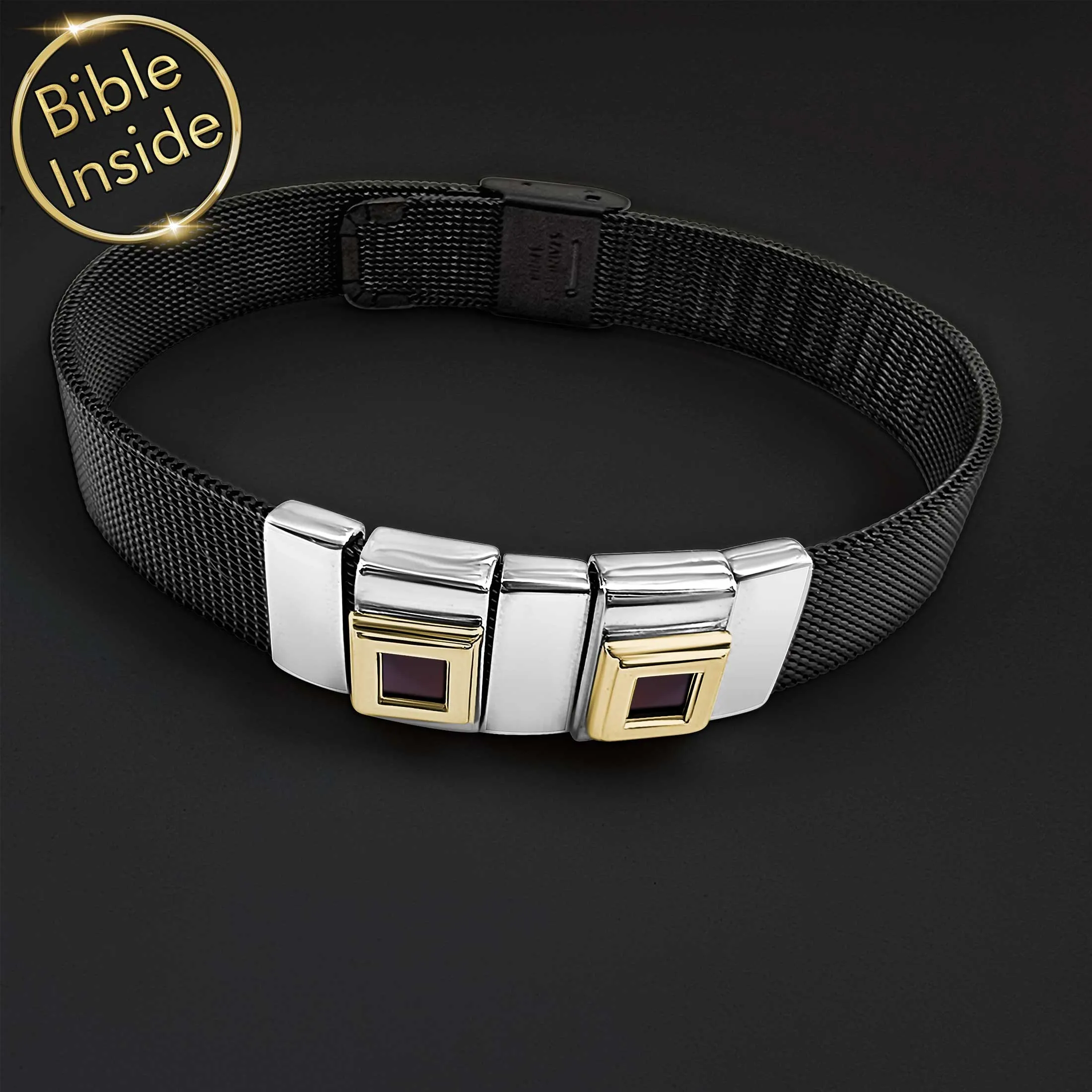 Men's Christian Bracelet: Old & New Testament Edition