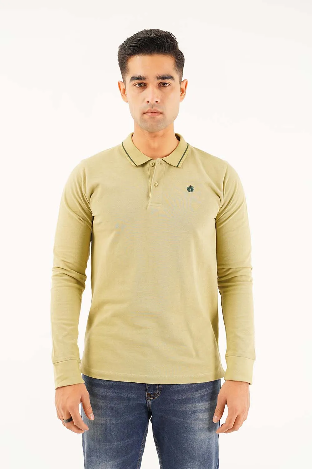 Men's Full Sleeve Fashion Polo