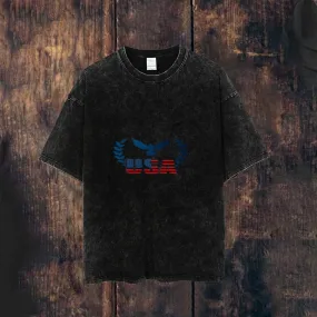 Mens USA Eagle Tee