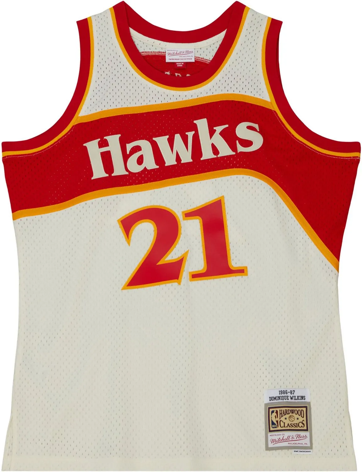 Mitchell & Ness Men's Atlanta Hawks Dominique Wilkins #21 Energy Jersey