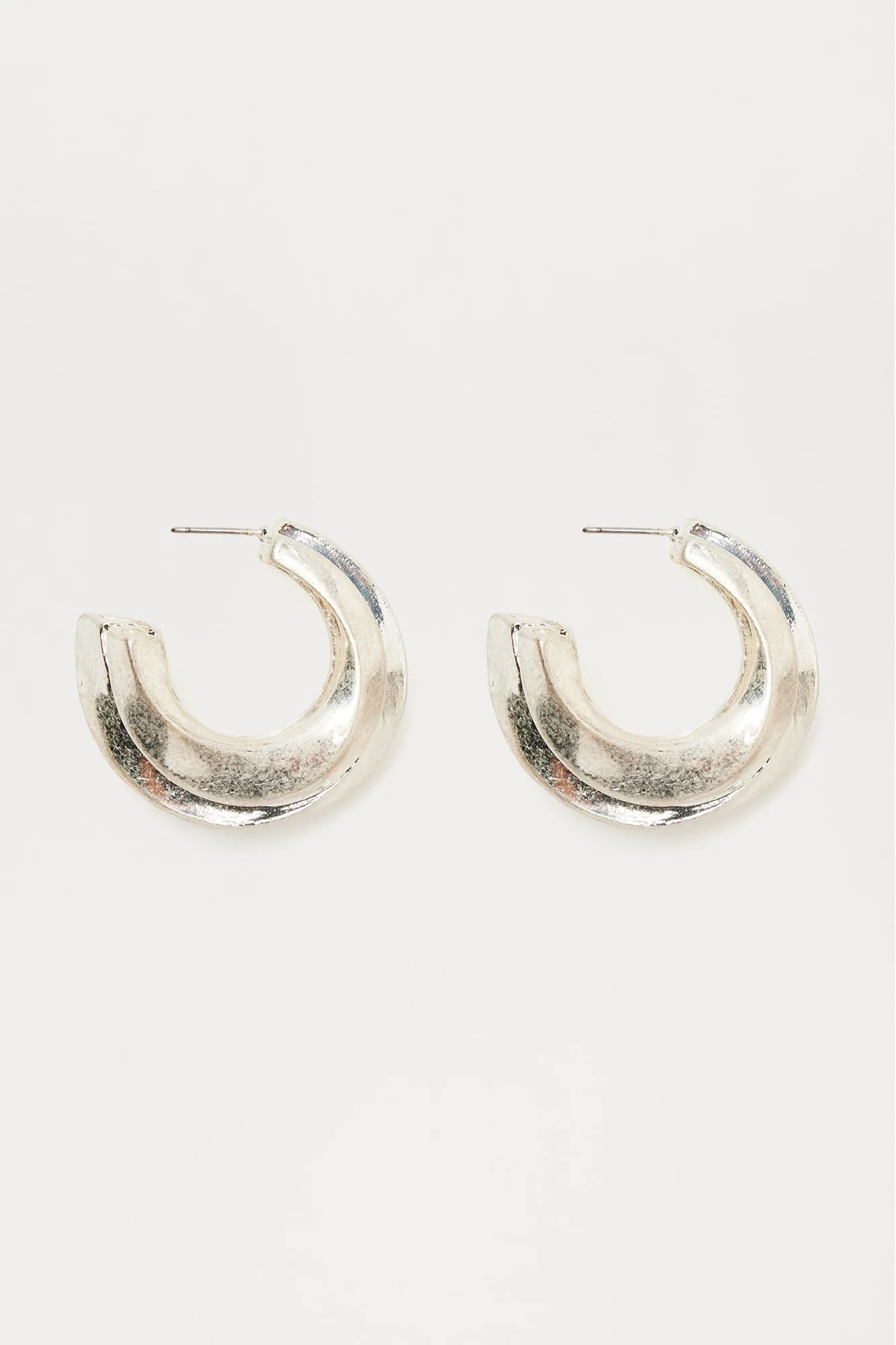 New Day New Chances Earrings - Silver