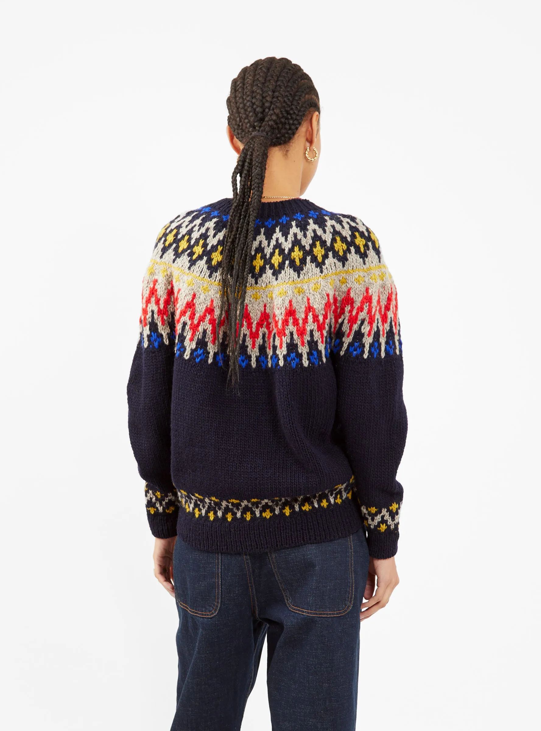 Nordic Cardigan Navy