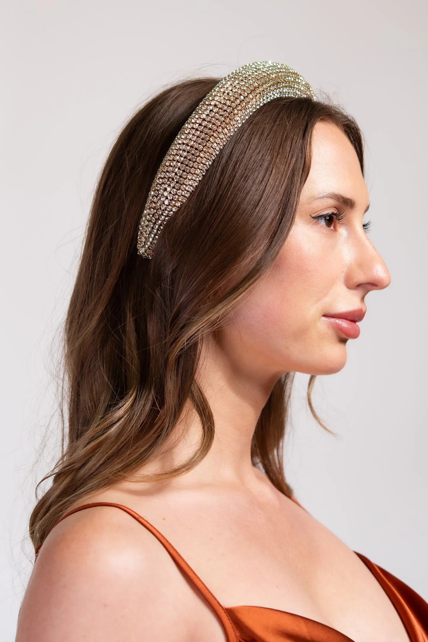 Nova Padded Rhinestone Headband