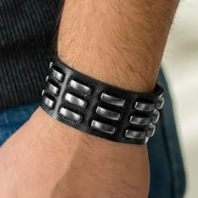 On Autopilot Black Urban Bracelet