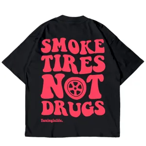 Oversize T-Shirt smoke tyres