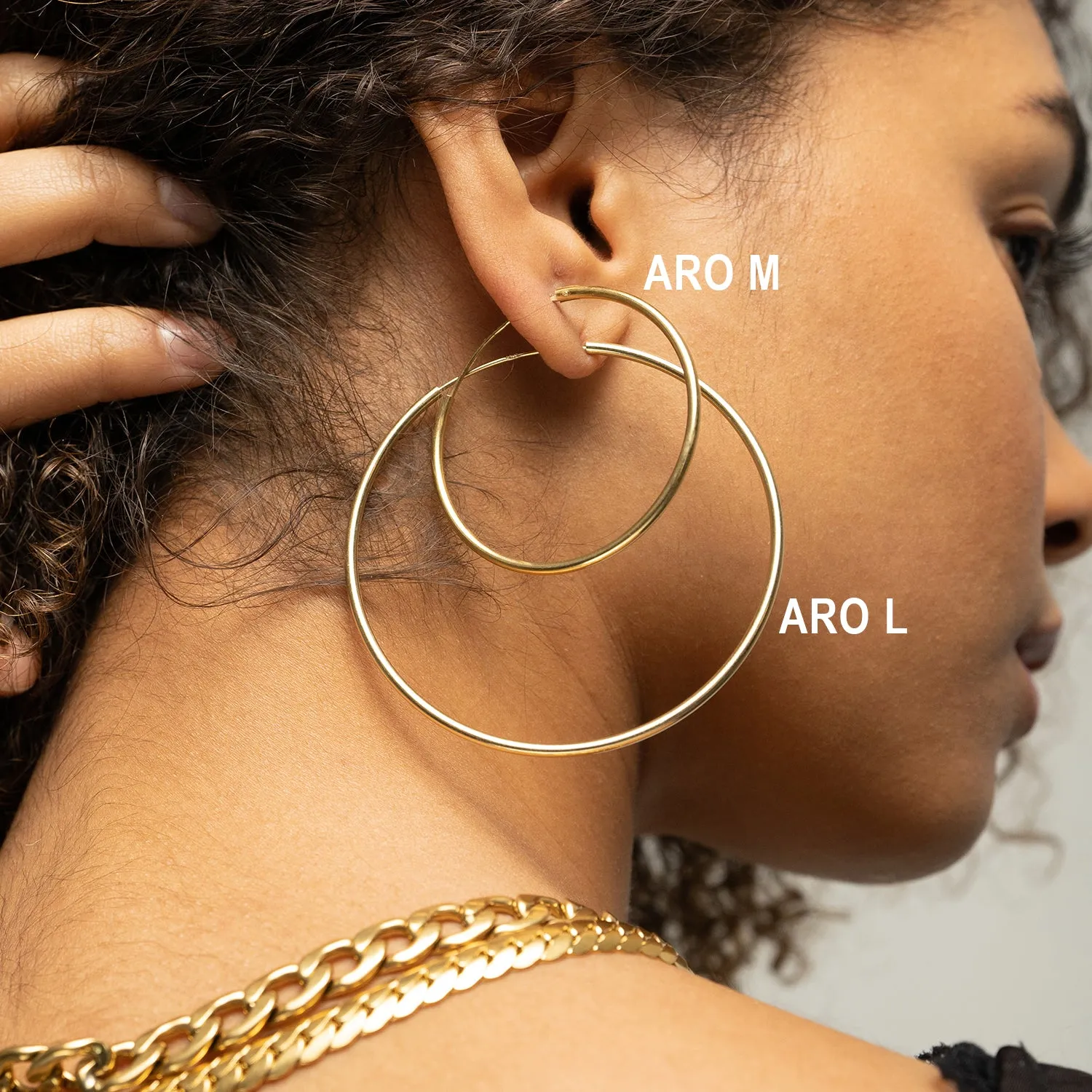 Pendientes Aro Basic M