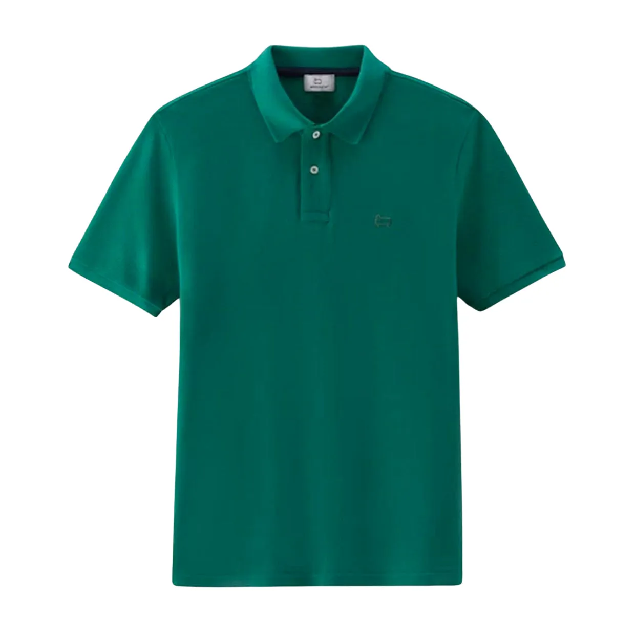 Polo Uomo Woolrich American Verde