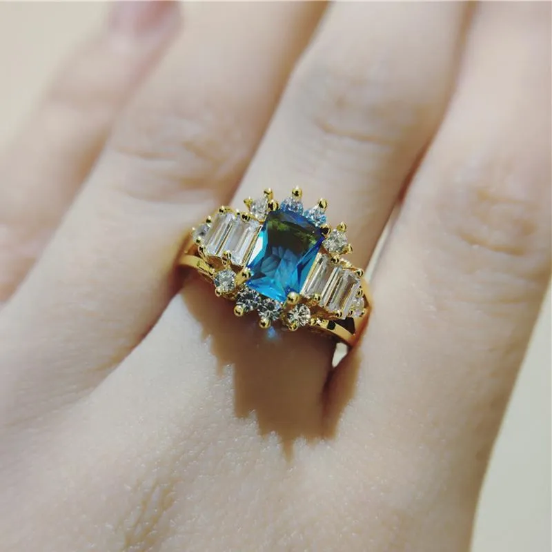 Princess Cut Vintage Fashion Ring