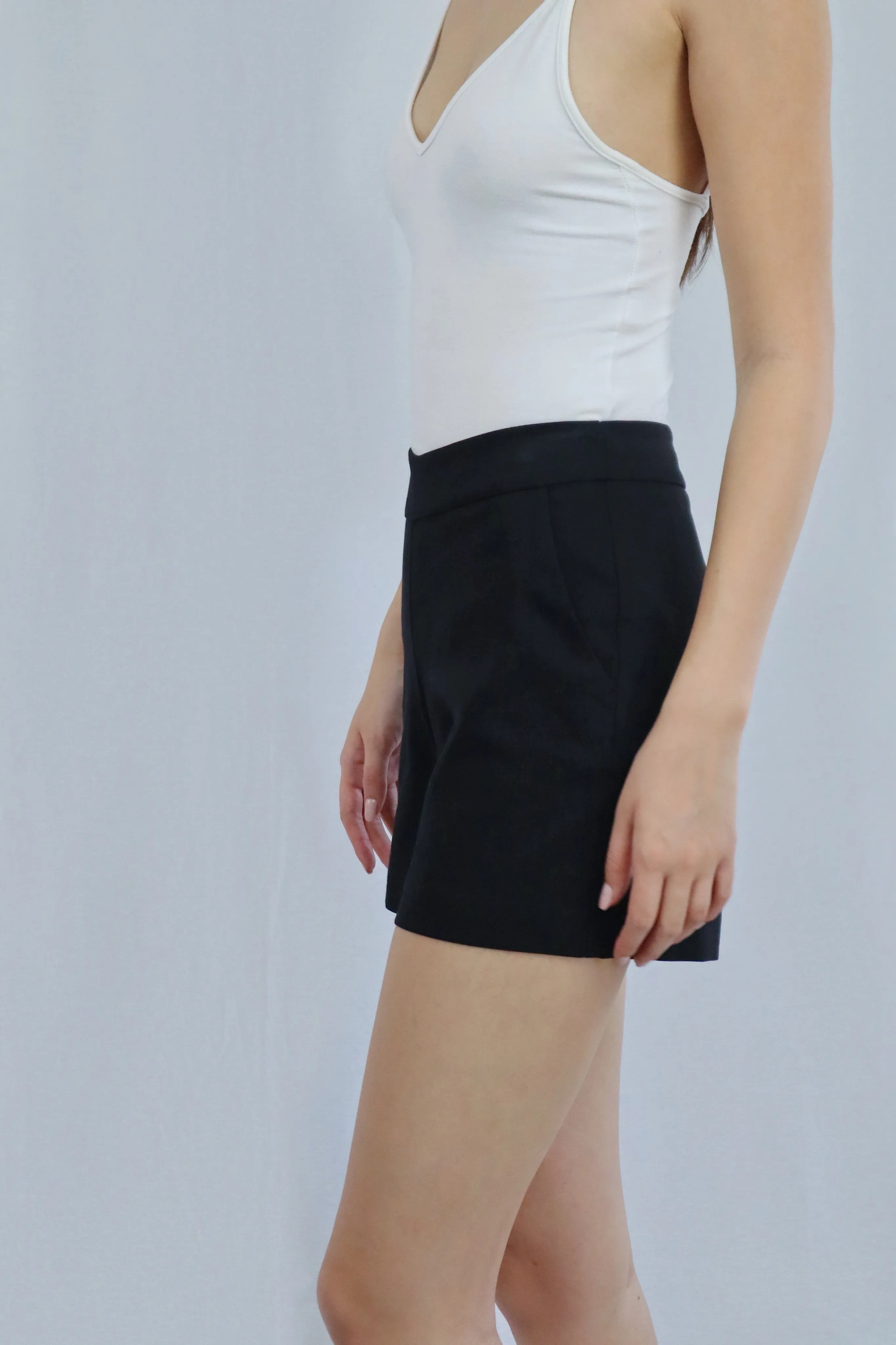 Pull on Shorts Black