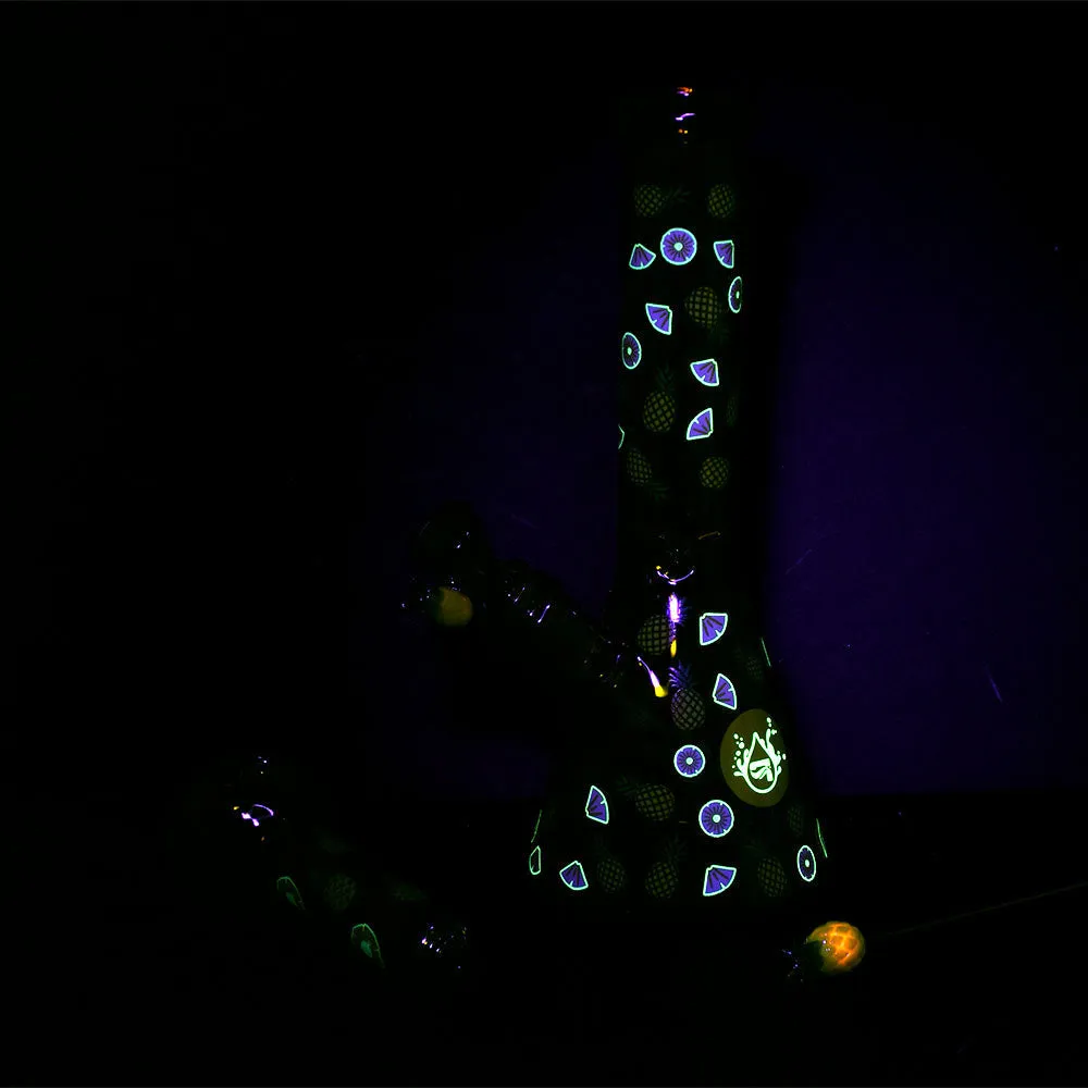 Pulsar Fruit Series Pineapple Express Glow Bong