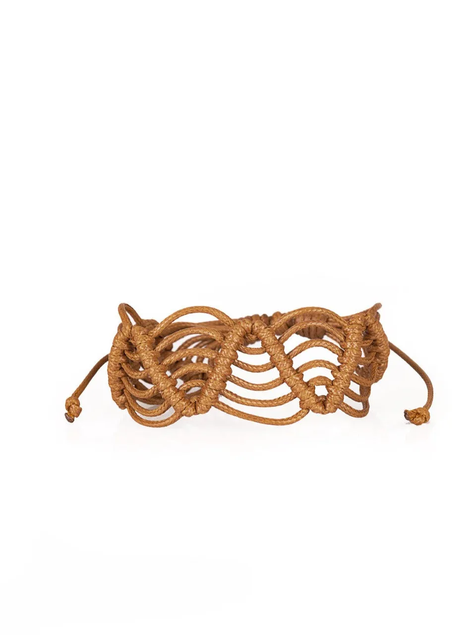 Rise To The Bait Brown Urban Bracelet