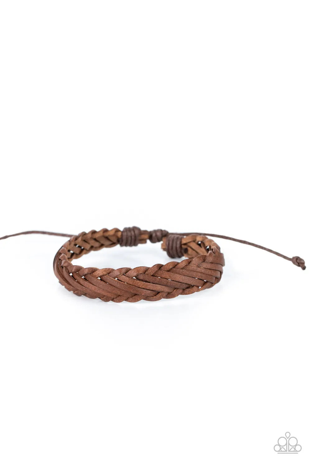 Rodeo Roundup Brown-Urban Bracelet