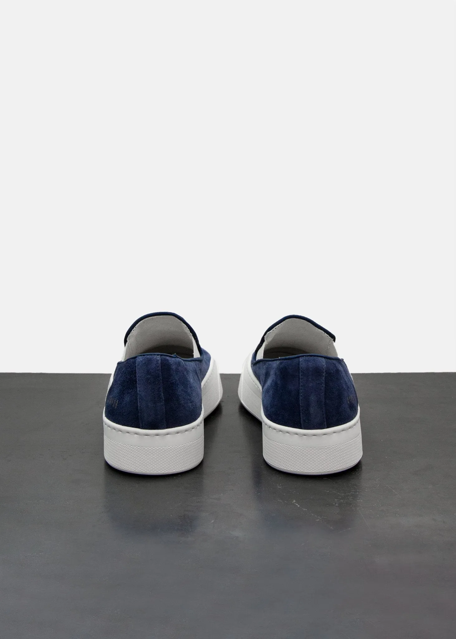 Slip On Suede Navy