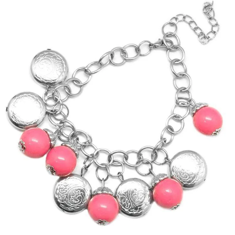 Something Old, Something New Pink Bracelet