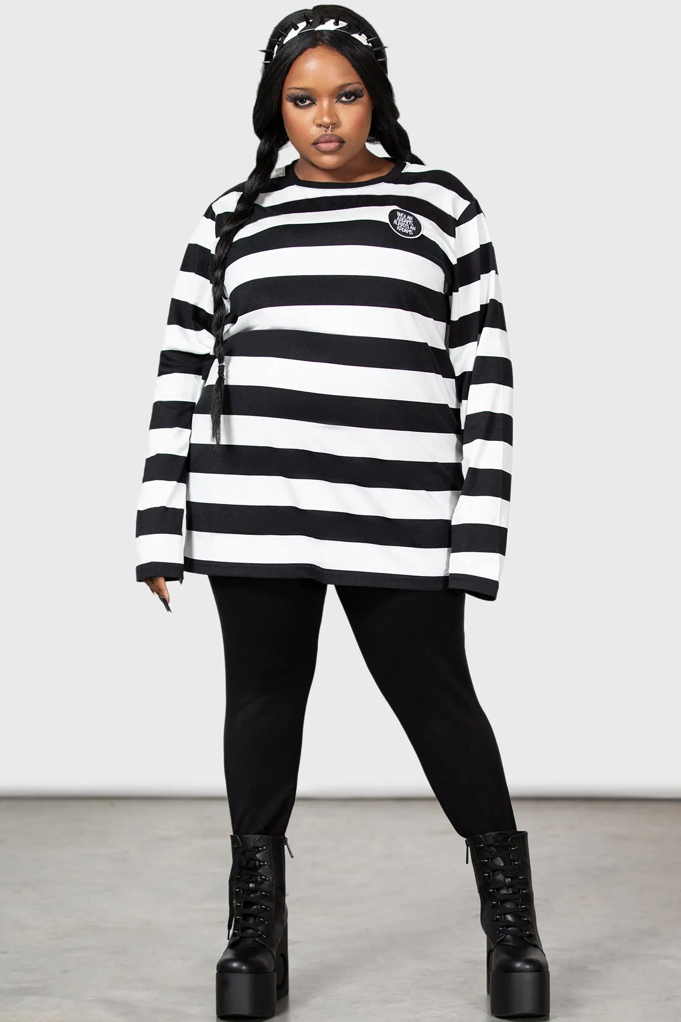 Sub-Urban Gothic Long Sleeve Top [PLUS]