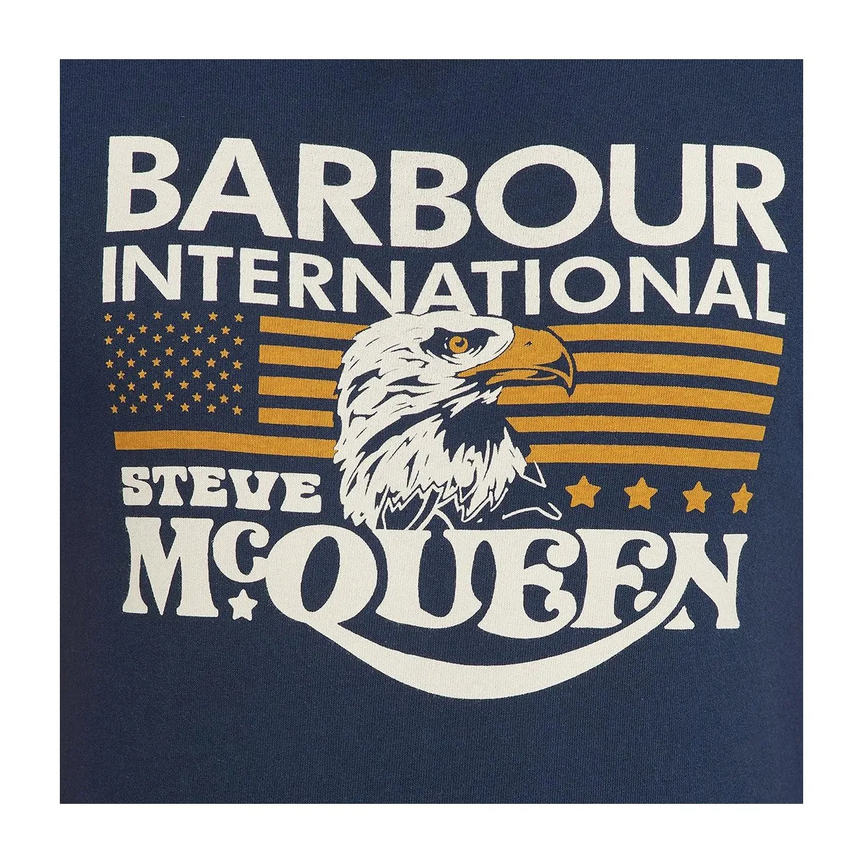 T-shirt Barbour International Eagle Blu Navy