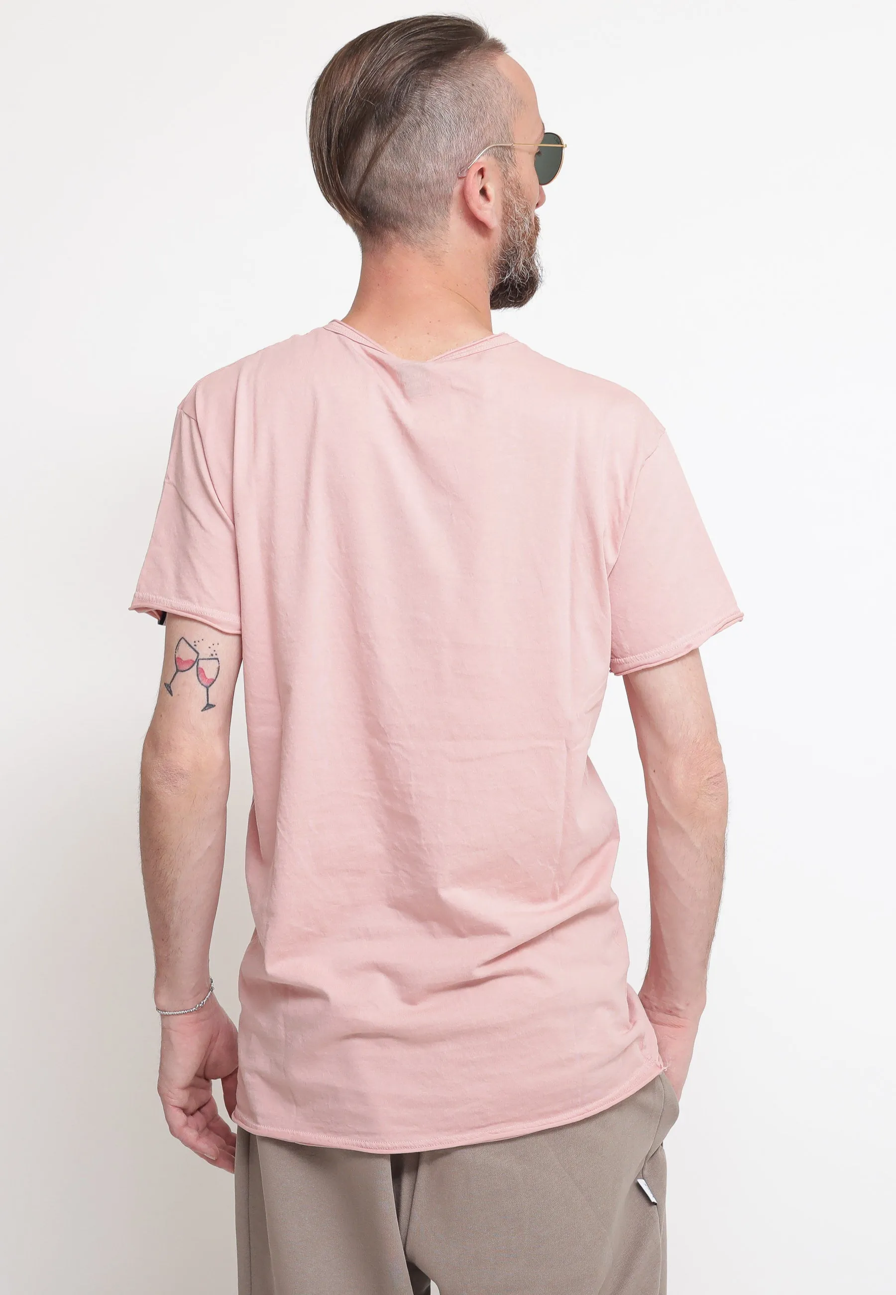 T-Shirt Basica Rosa M/M Polvere