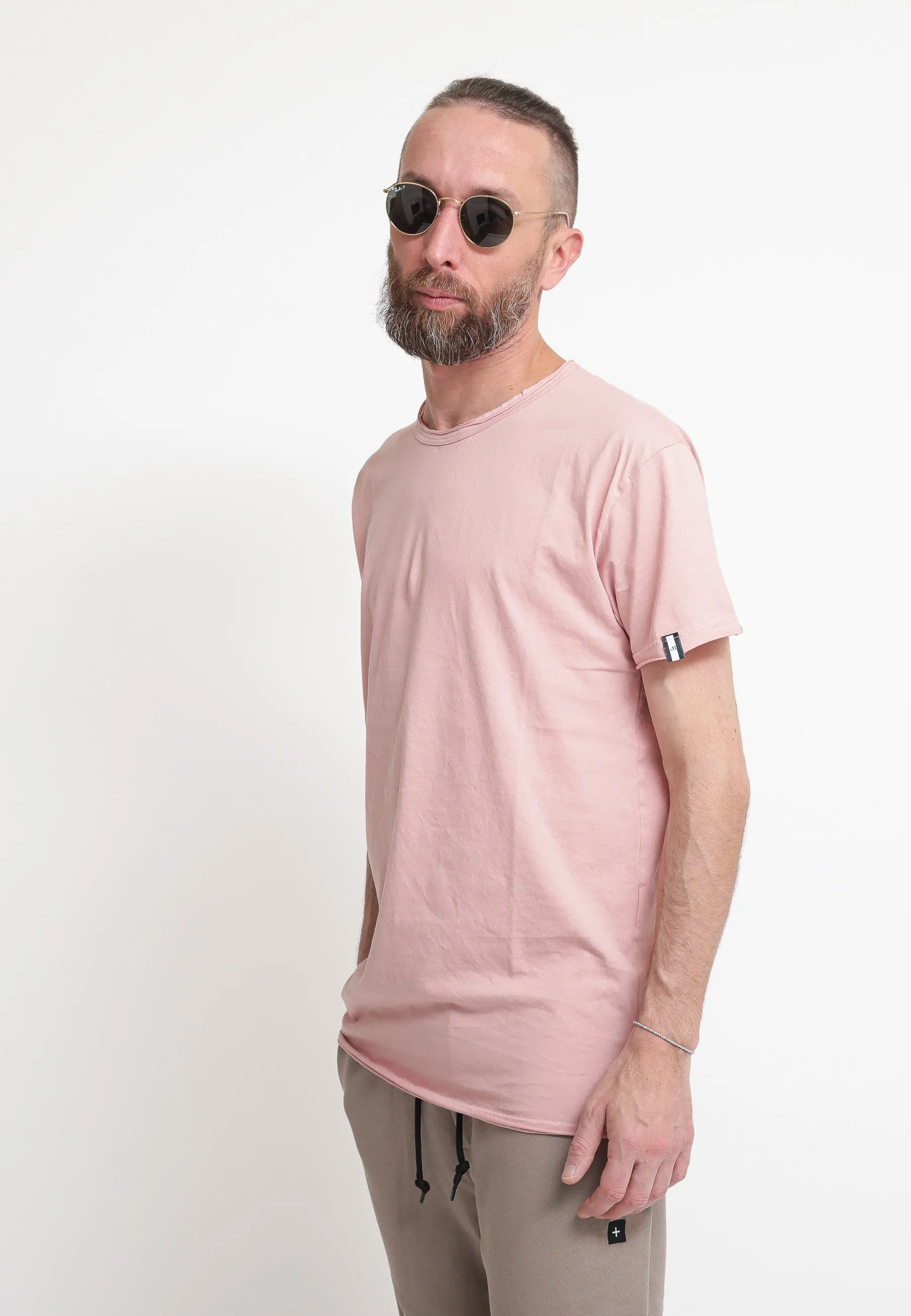 T-Shirt Basica Rosa M/M Polvere