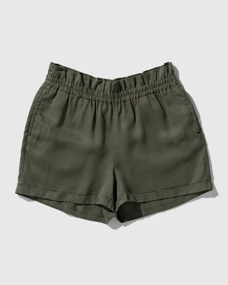 Tencel Pull-On Short