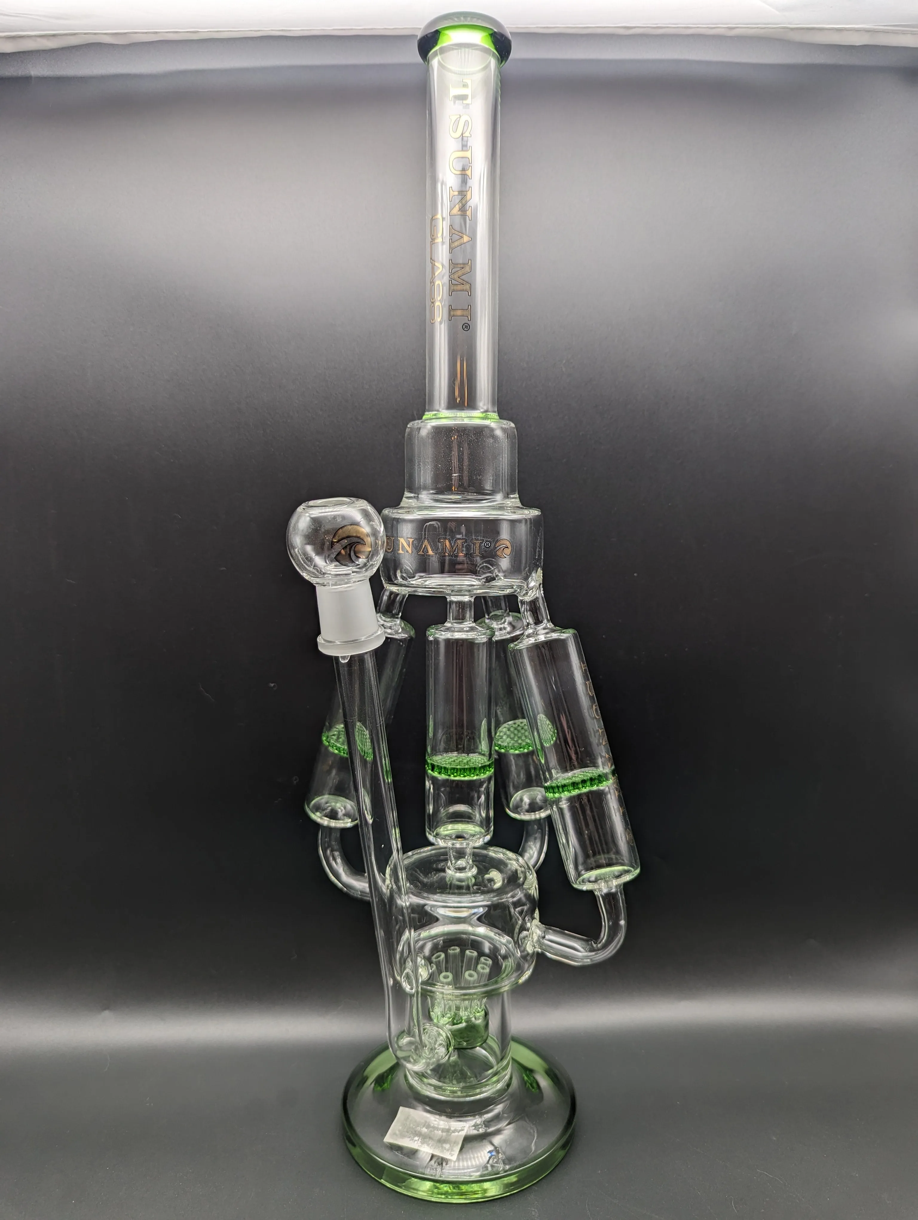 Tsunami 21 Sprinkler Perc Quad Honeycomb Rig