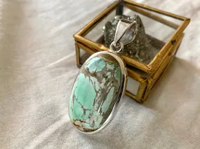 Variscite Akoni Pendant - Oval C