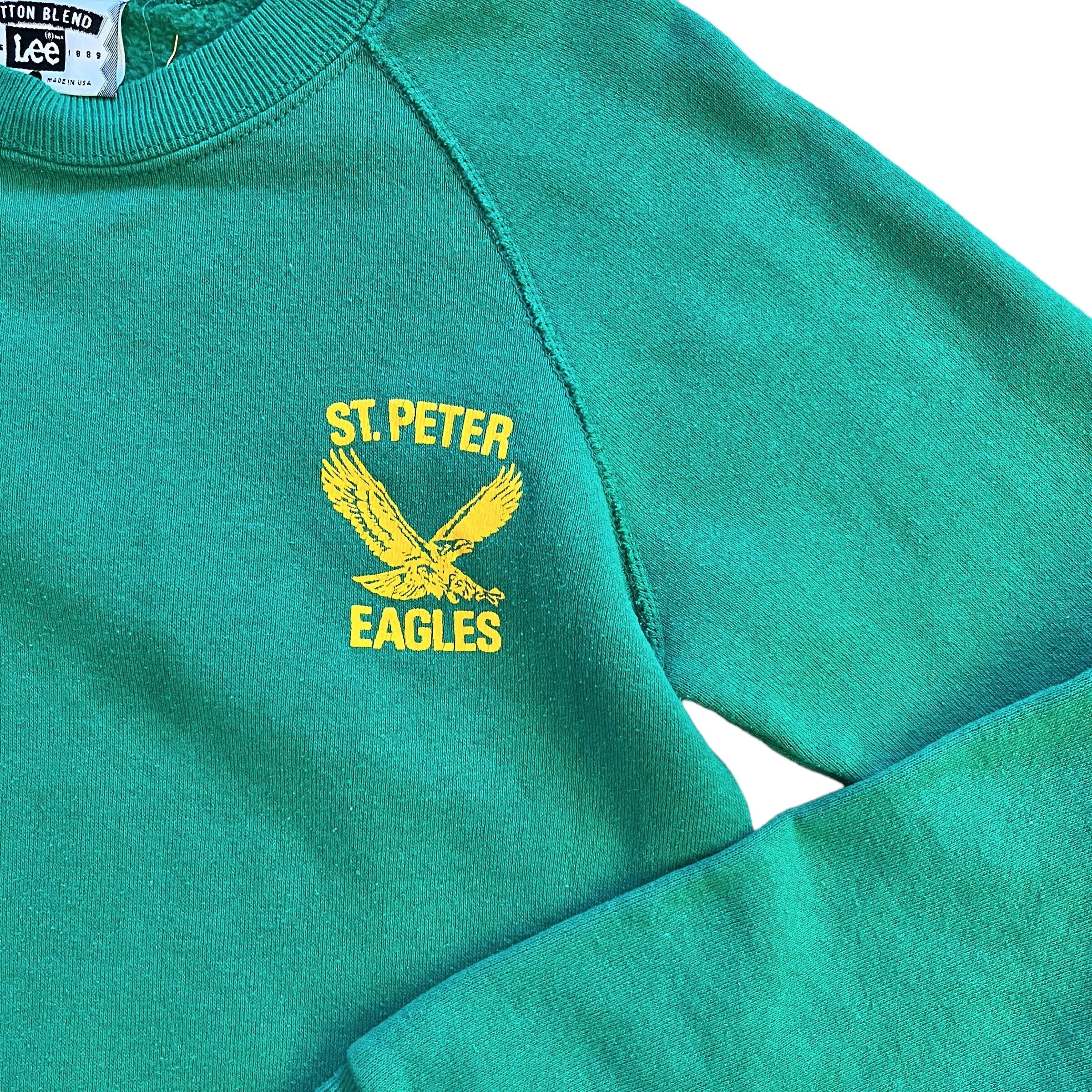 Vintage 1990's Green  Sweatshirt 10-12Y