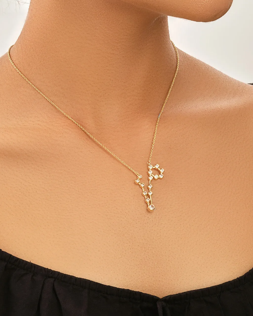 'When Stars Align' Constellation Necklace by Sterling Forever