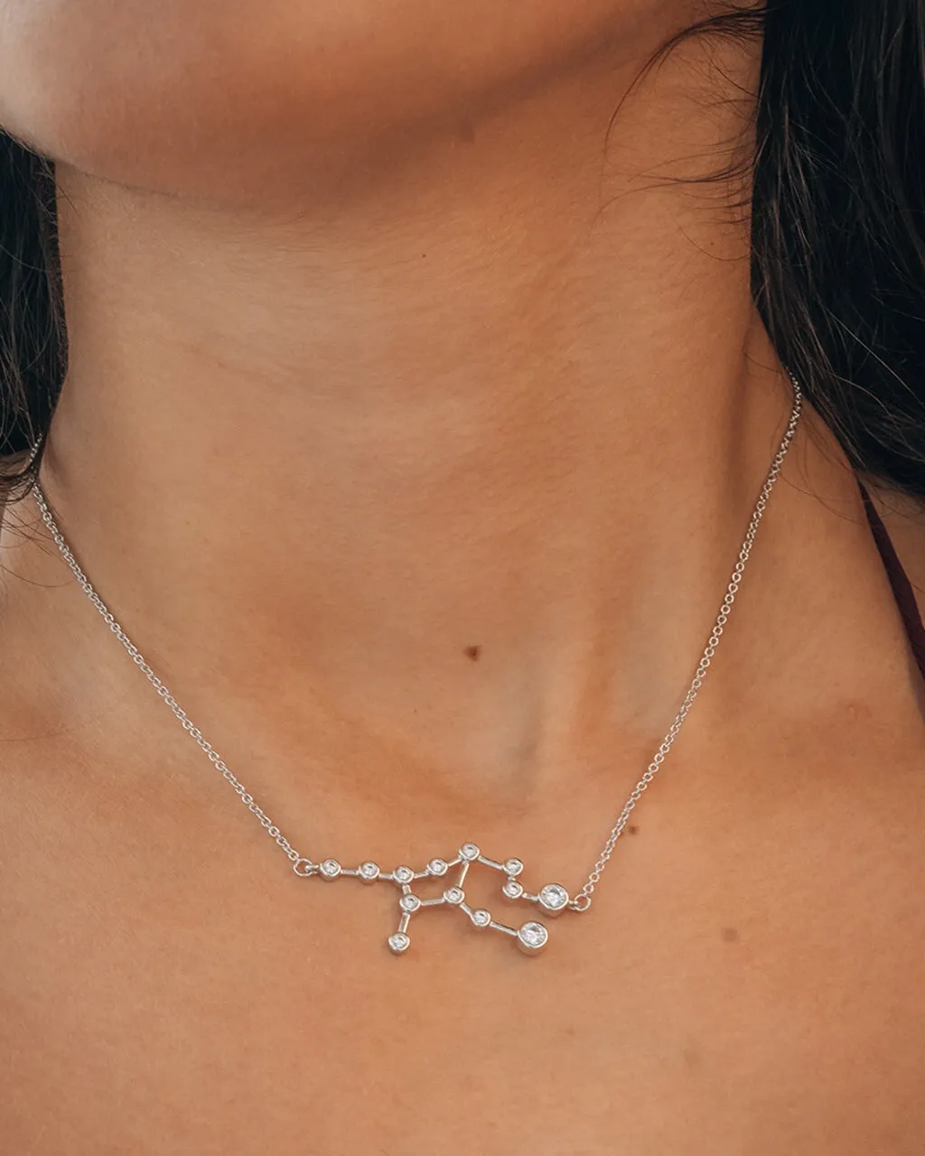 'When Stars Align' Constellation Necklace by Sterling Forever