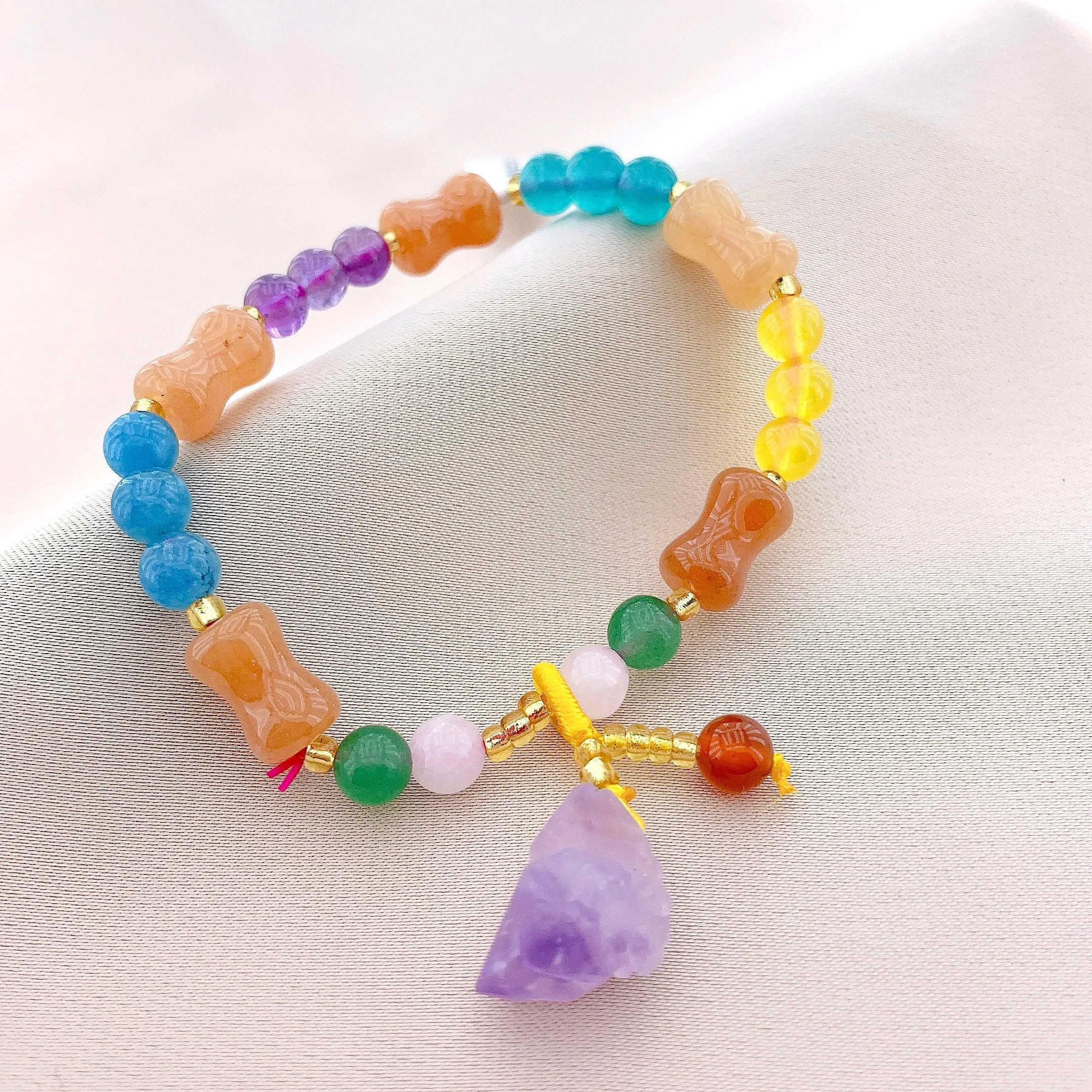 Women's Fashion Beads Gemstone Bracelet