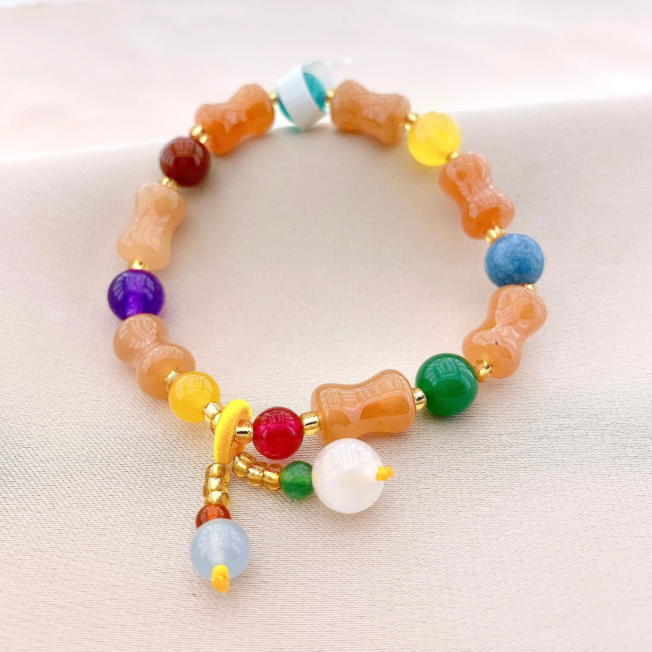 Women's Fashion Beads Gemstone Bracelet